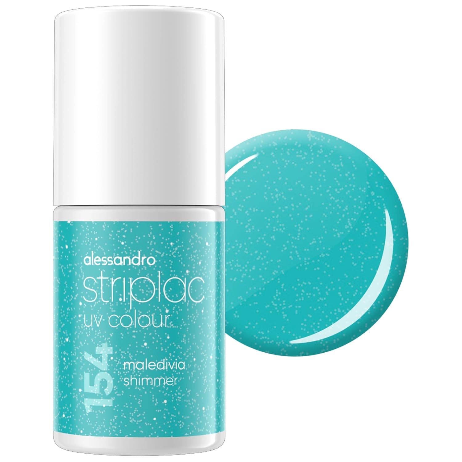 Smalto UV alessandro Striplac Lavender Lemonade – Delicato e a lunga tenuta – Facile rimozione grazie alla tecnologia di rimozione – Vegan e cruelty-free – 8 ml