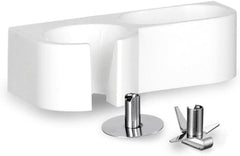 Esge-Zauberstab M 122 S, Stabmixer Weiß, Mit Zubehör, Bis 14.000 U/Min, 90310 Kitchen Naty Shop