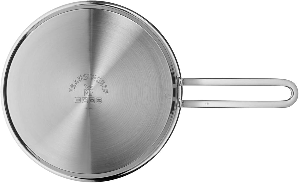 WMF Mini padella piccola con coperchio 18 cm, Cromargan in acciaio inox lucido, induzione Pentole e Padelle Naty Shop