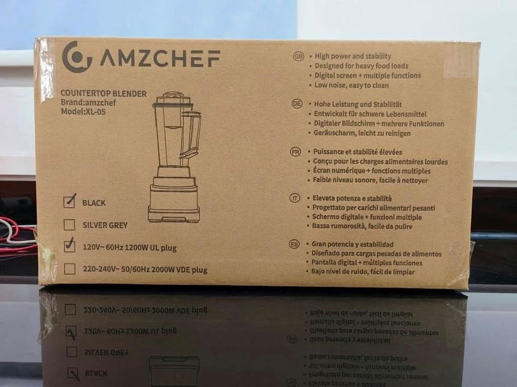 Blender AMZCHEF, 8 meniuri inteligente și 10 viteze, ecran tactil LCD Bucatarie Naty Shop