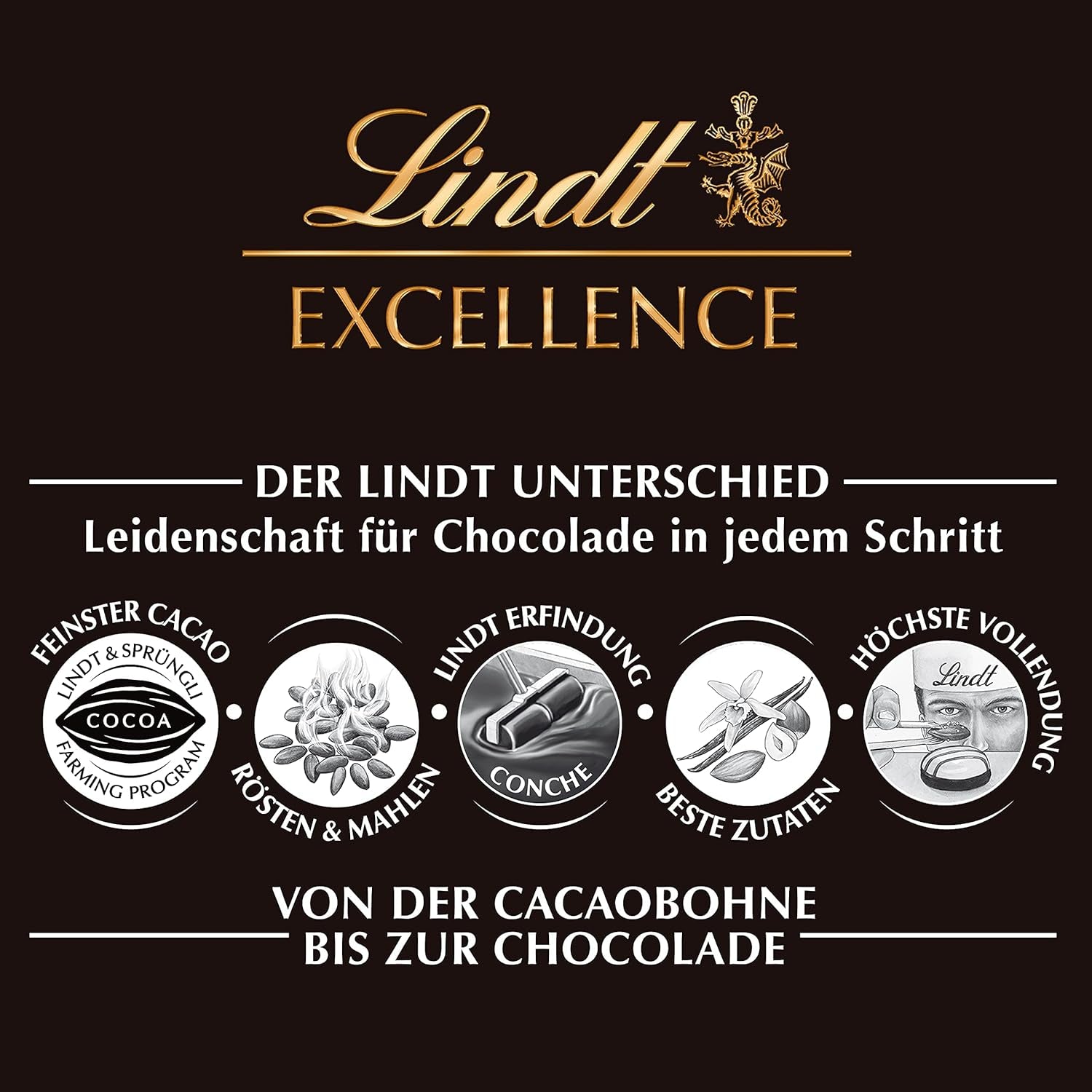 Cioccolata Lindt | ECCELLENZA Stick delicato 70% | 100 g| Cioccolato fondente delicato dall'intenso sapore di cacao | Tavoletta di cioccolato vegana