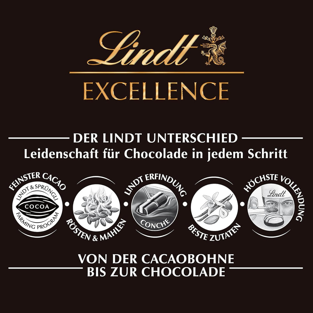 Cioccolata Lindt | ECCELLENZA Stick delicato 70% | 100 g| Cioccolato fondente delicato dall'intenso sapore di cacao | Tavoletta di cioccolato vegana