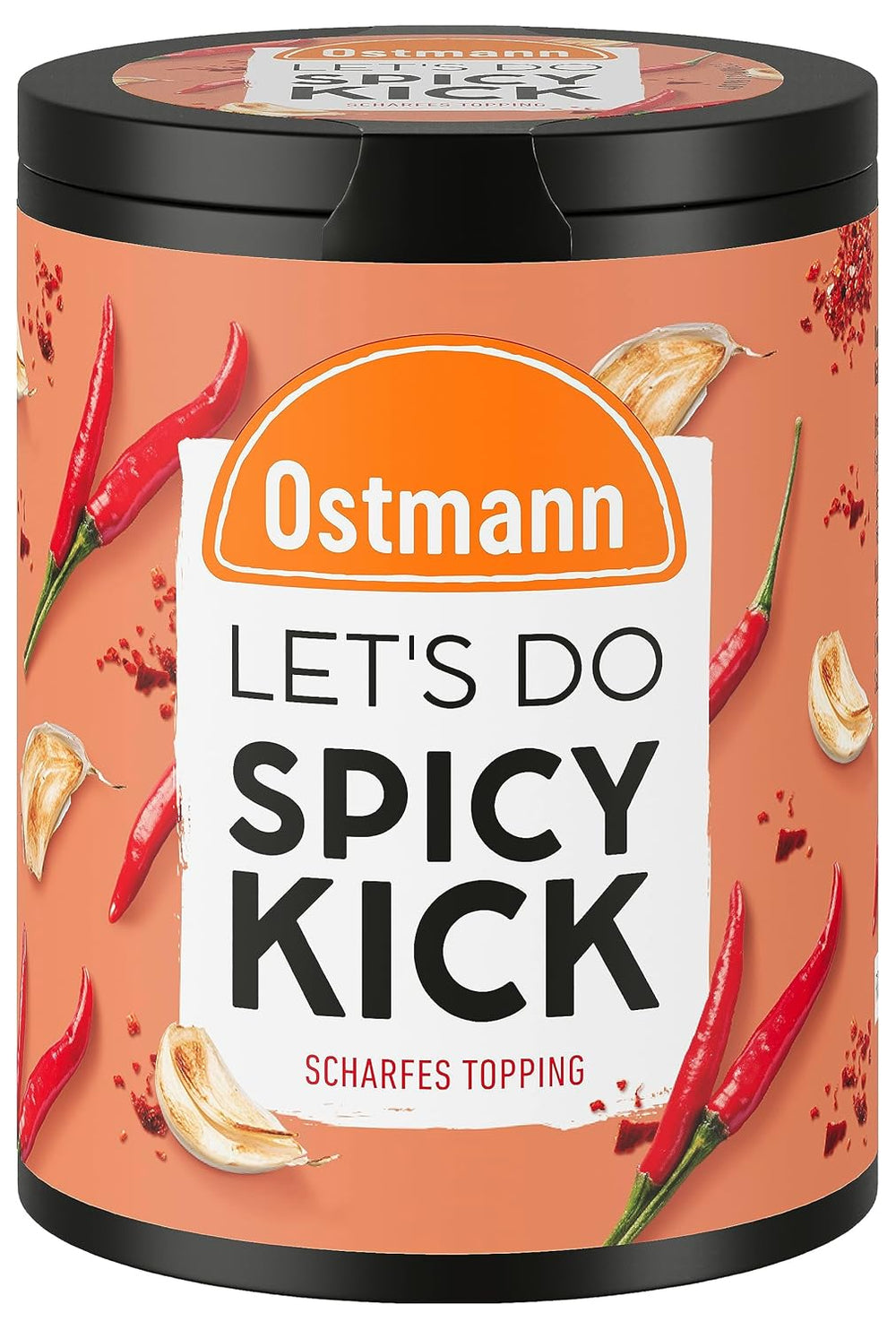 Ostmann Gewürze - Facciamo Avocado | Gewürzsalz für Avocado, Guacamole oder Bowls | Topping croccante con verdure, biscotti e sesamo nero | 70 g in barra riciclabile Metalldose