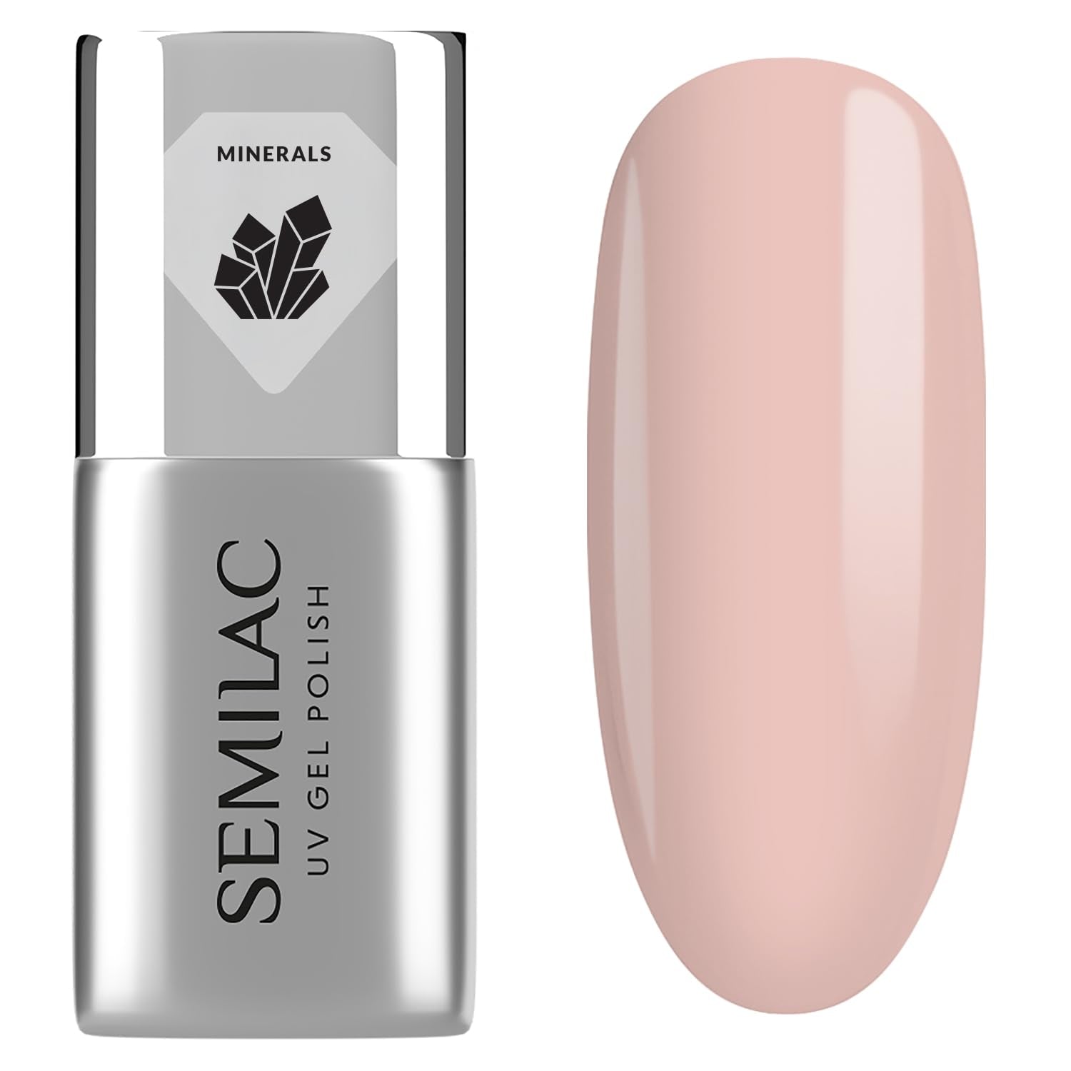 Base smalto UV Semilac Pure & Clean 7ml – Base ibrida autolivellante per unghie sensibili