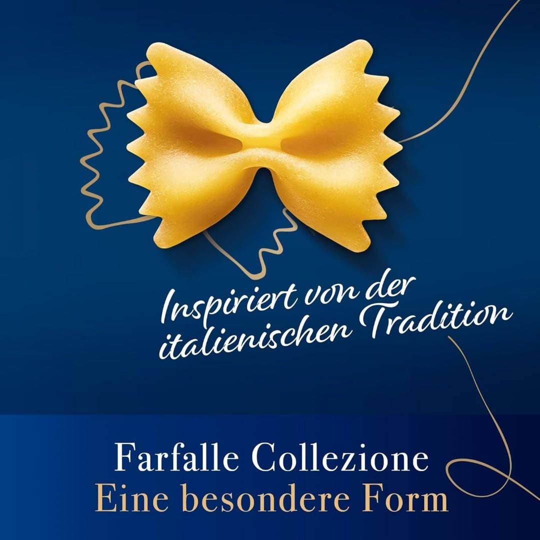 Barilla Collezione Farfalle Pasta di semola di grano duro di alta qualità, sempre al dente, (1 x 500g)