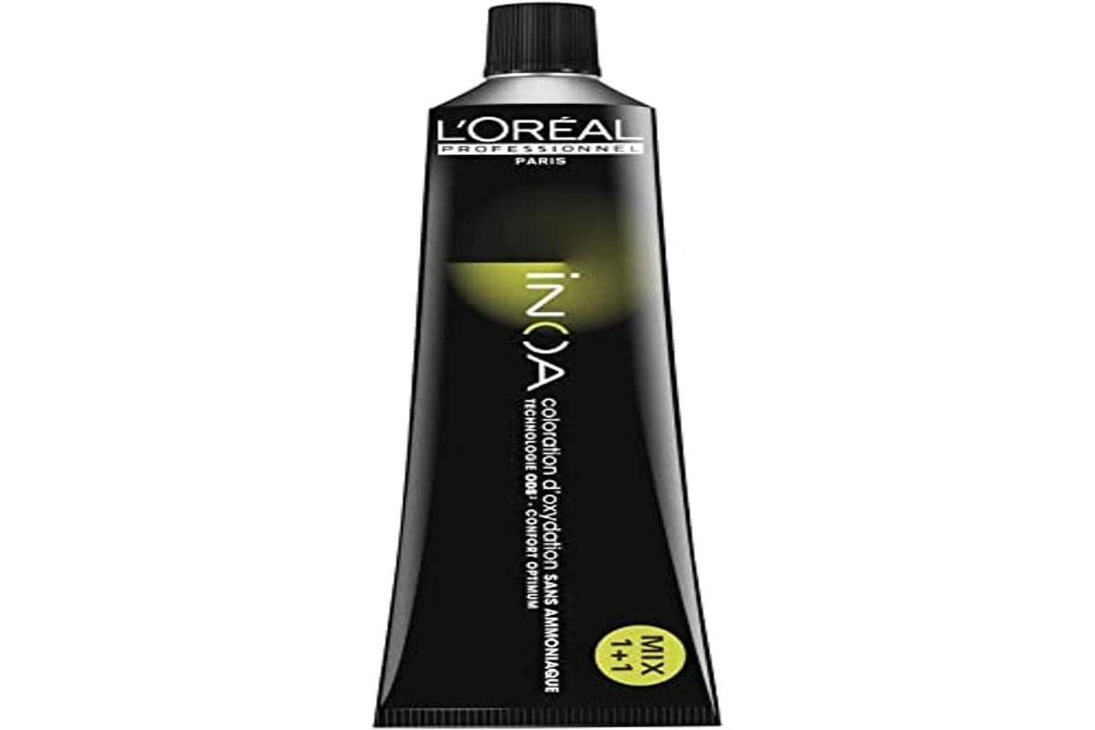 L'Oréal Professionnel INOA Colorație oxidativă fără amoniac 4 maro mediu, 1 pachet, (1x 60 ml) Vopsea pentru par Naty Shop 3.0 Castaniu închis intensiv 60 Ml (1 pachet)