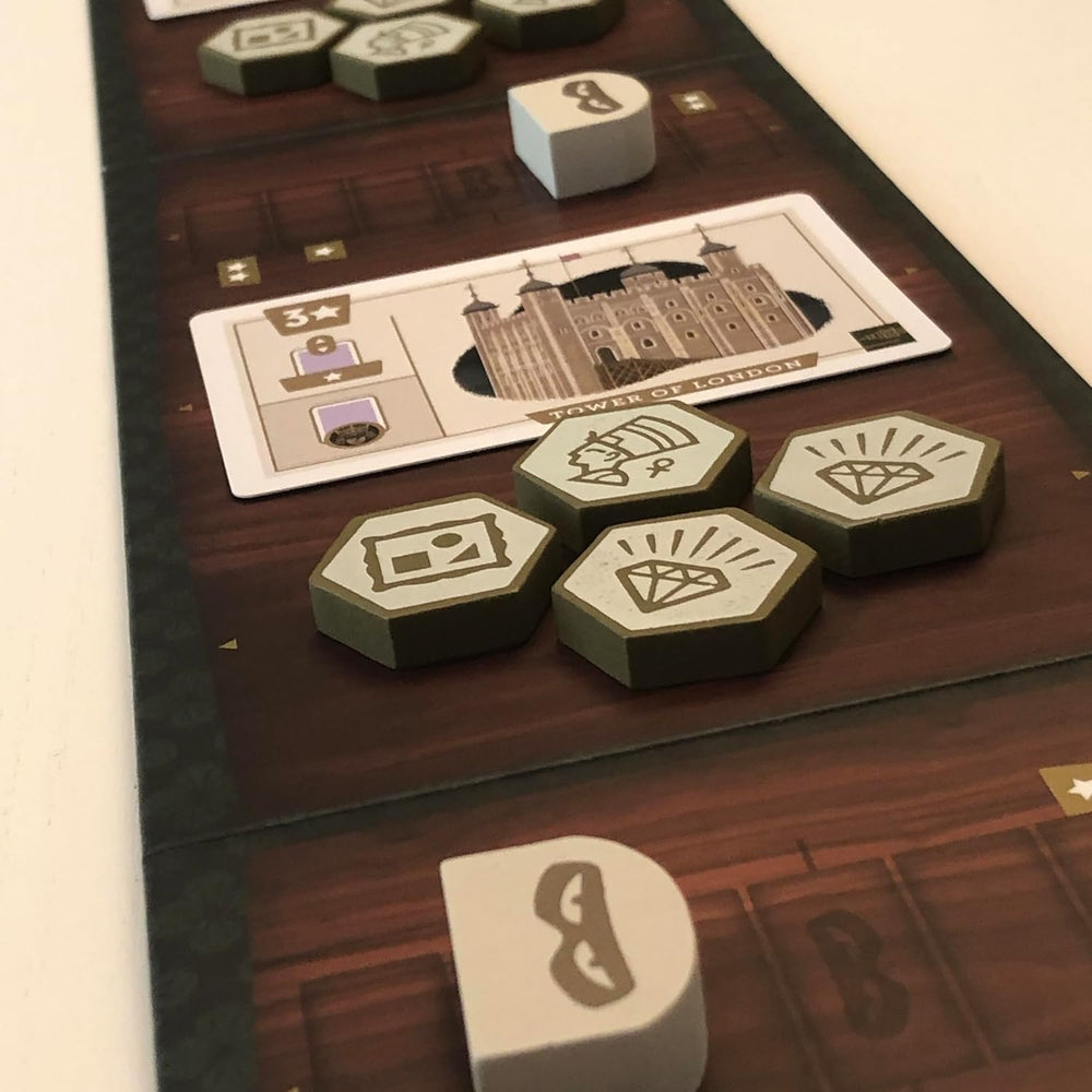 Feuerland Spiele Caper Europe Games, 216 mm x 216 mm x 70 mm, neutro/classico (nero, bianco, grigio)