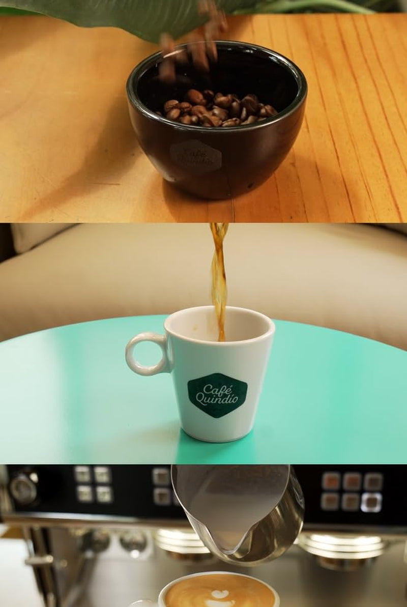 Cafe Quindio Papayo Honey Specialty Coffee - 100% boabe de cafea Arabica de origine unică Columbia - cu note naturale de nucșoară, nucă de cocos și mandarină (250g) - ideală pentru Chemex