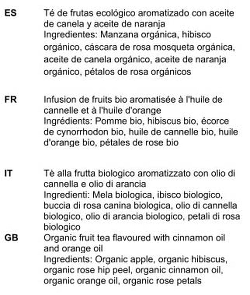 Ceai de Crăciun bio 10 X 100G, Paulsen Ceai Ceai de fructe Controlat pentru reziduuri