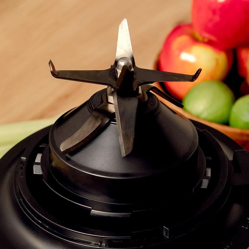 Cecotec Robot da cucina Grand Katana 2700MAX Total Destroy W. Maximalleistung 2700W, Gegenläufige Technologie, 8-Klingen-Messer Mit Schwarzer Titanbeschichtung, Thermoresistenter Krug 1.8L Mother and Child Naty Shop