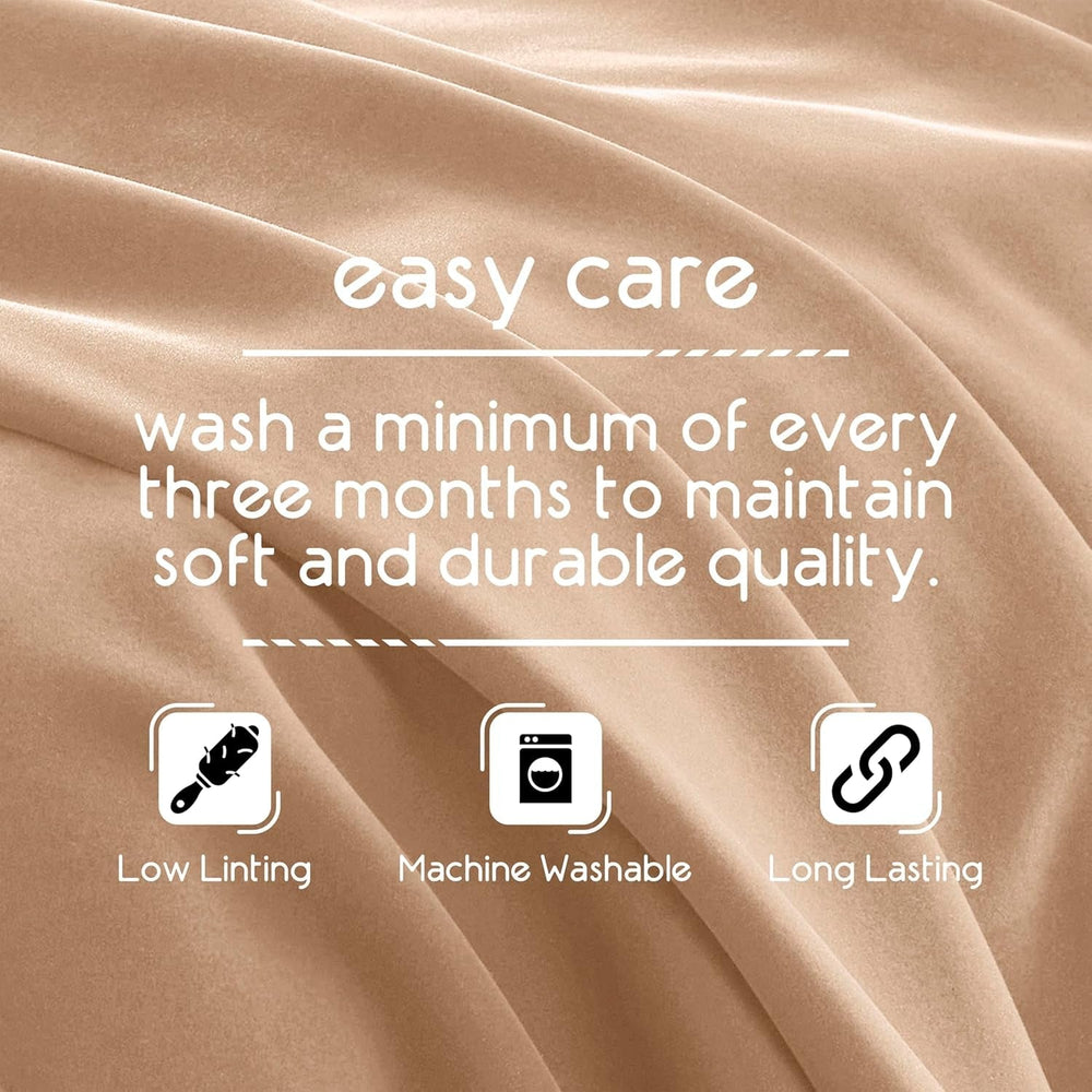 Vellux Original doppio soffitto, colore marrone chiaro. Piumini e trapunte Naty Shop