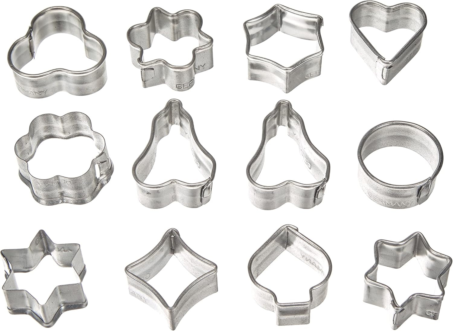 Set de forme pentru biscuiți Zenker 7733, 12 piese, patiserie