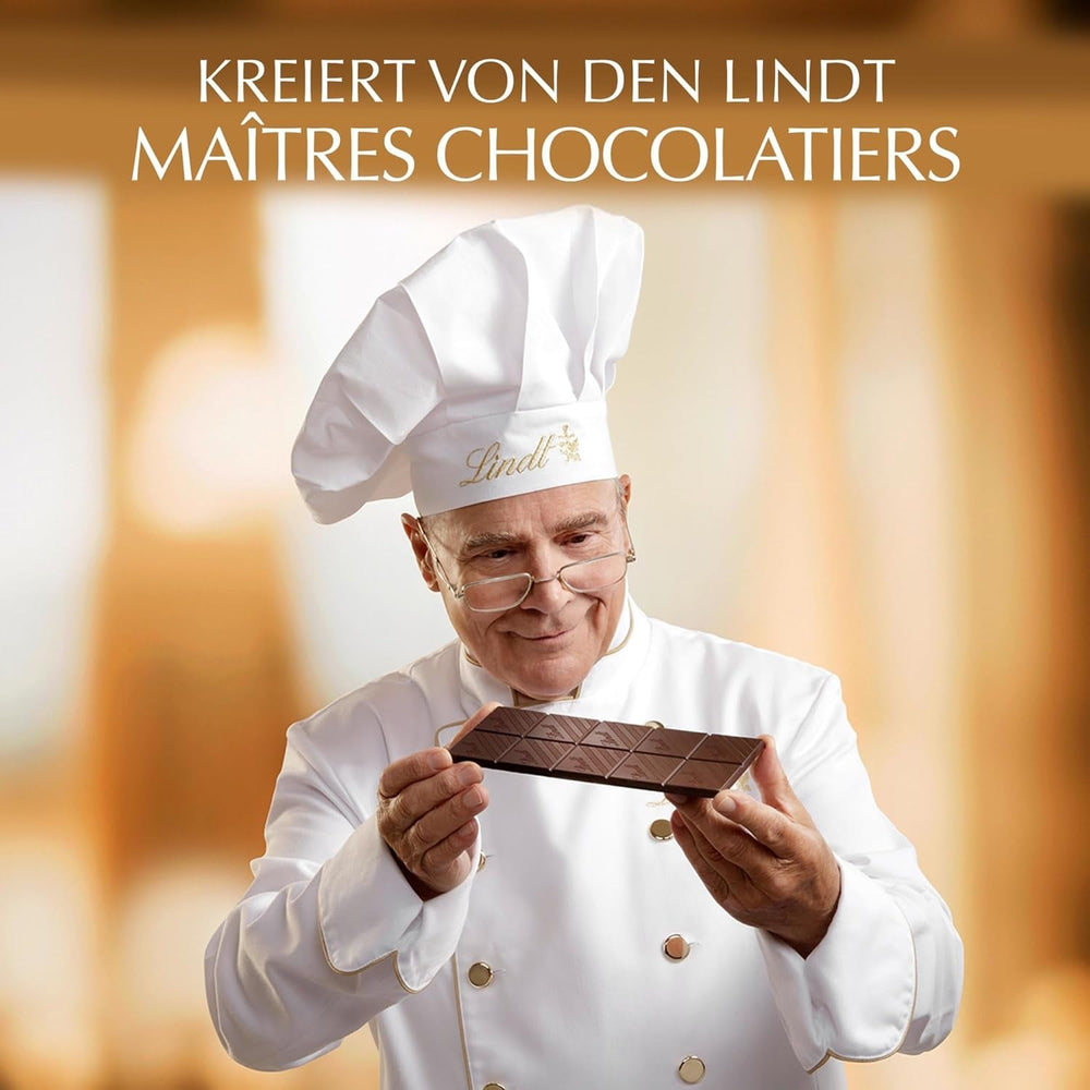 Lindt EXCELLENCE 99% Kakao - Edelbitter-Cioccolato | 50 G Tafel | Extra Kräftige Cioccolato Amaro | Intensificatore Kakao-Geschmack | Cioccolato Fondente | Schokolade vegano | Schokoladengeschenk Naty Shop