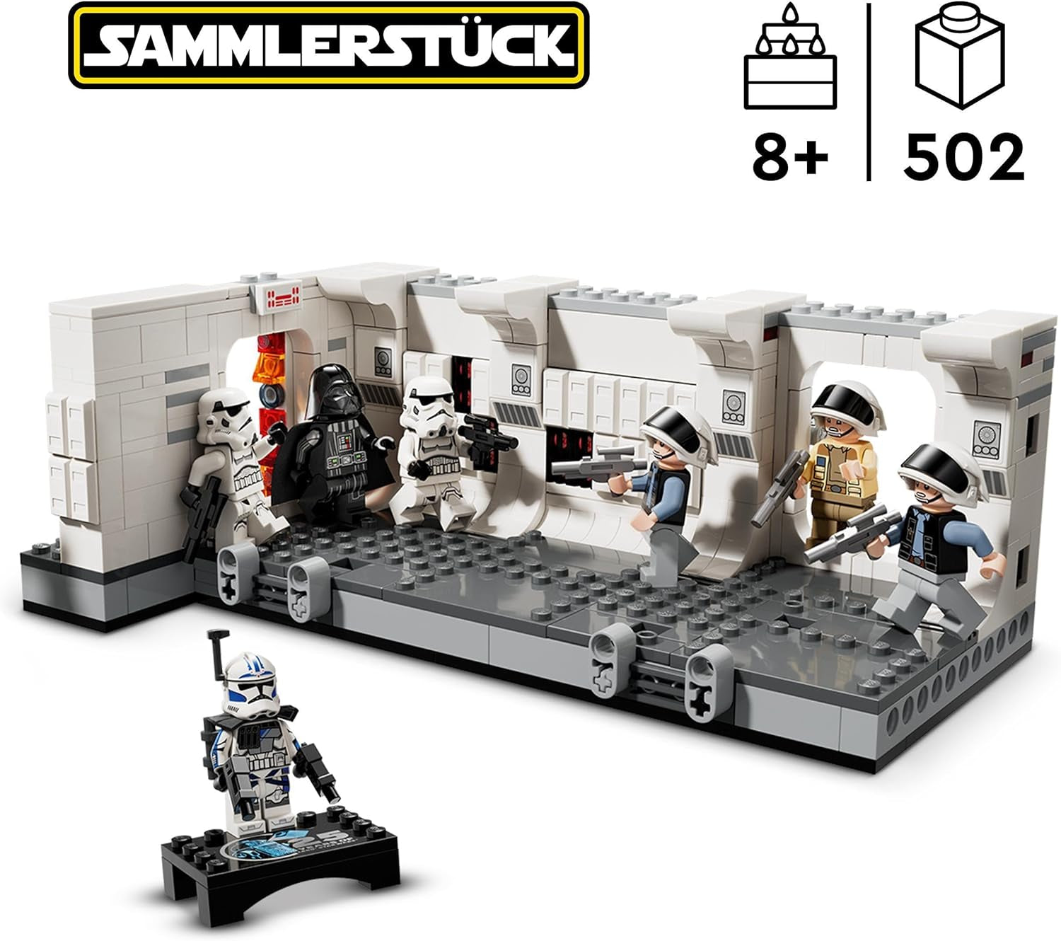 LEGO Star Wars Tantive IV Boarding, Giocattolo da costruzione del film Una nuova speranza, Playset fantasy da collezione, Idea regalo per ragazzi e ragazze 8+ e collezionisti 75387 Set da costruzione Beuche den LEGO-Store