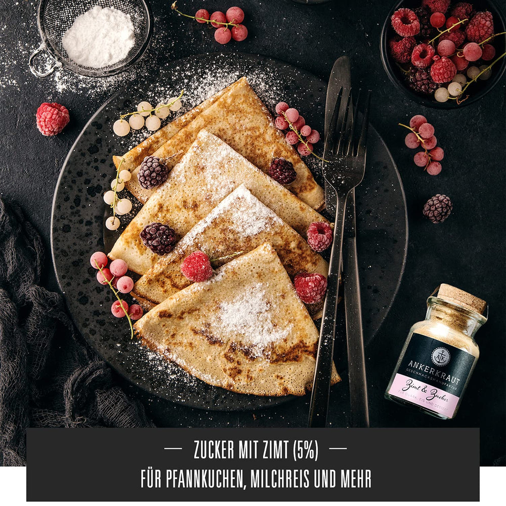 Ankerkraut Zimt & Zucker, 100g in vetro di sughero