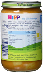 Hipp Pasta Bambini - Lasagne alle verdure, conf. da 6 (6 X 220 g) Mamma e Bambino Naty Shop