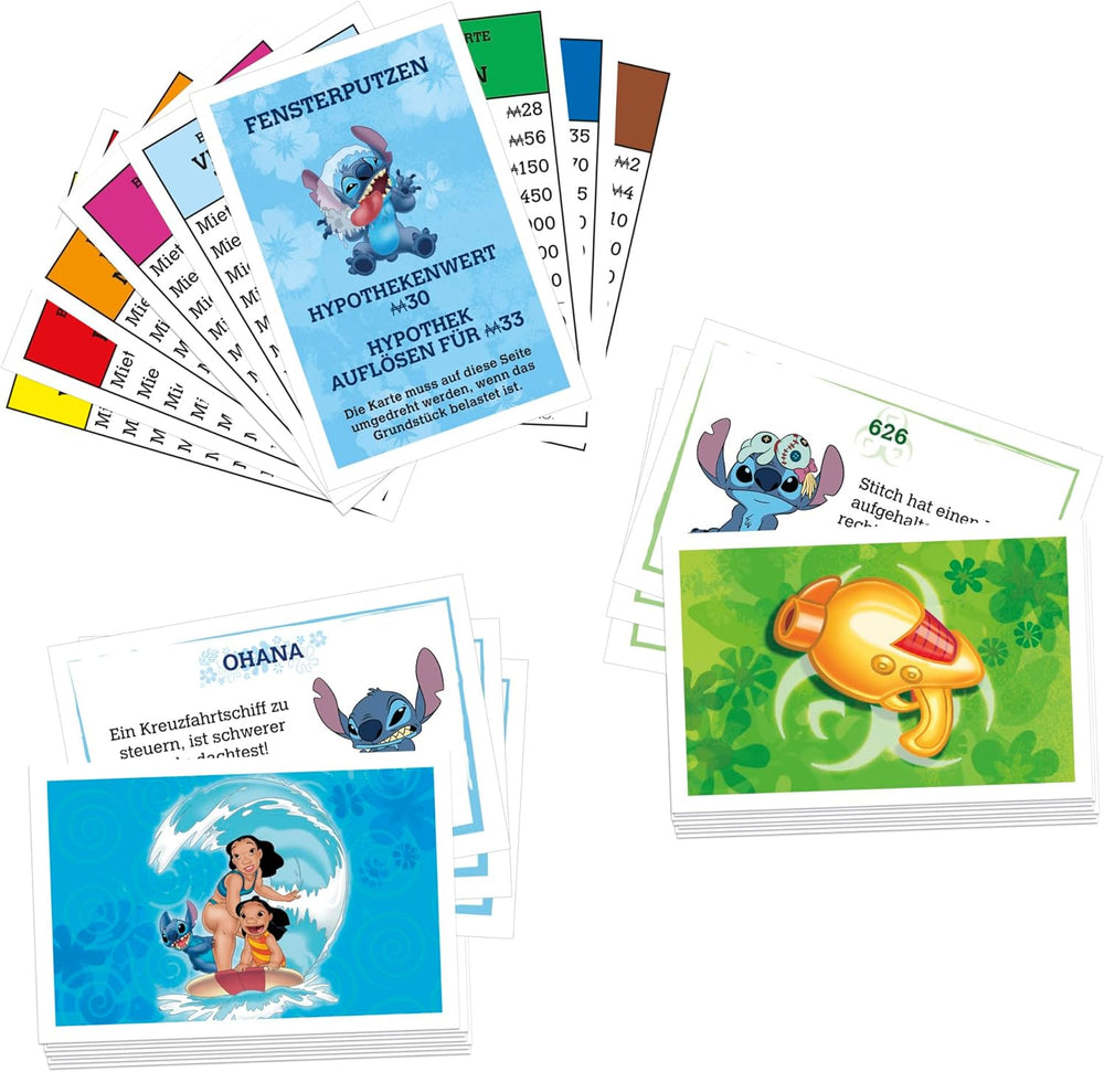 Gioco da tavolo Monopoly Disney Stitch Edition - Versione tedesca