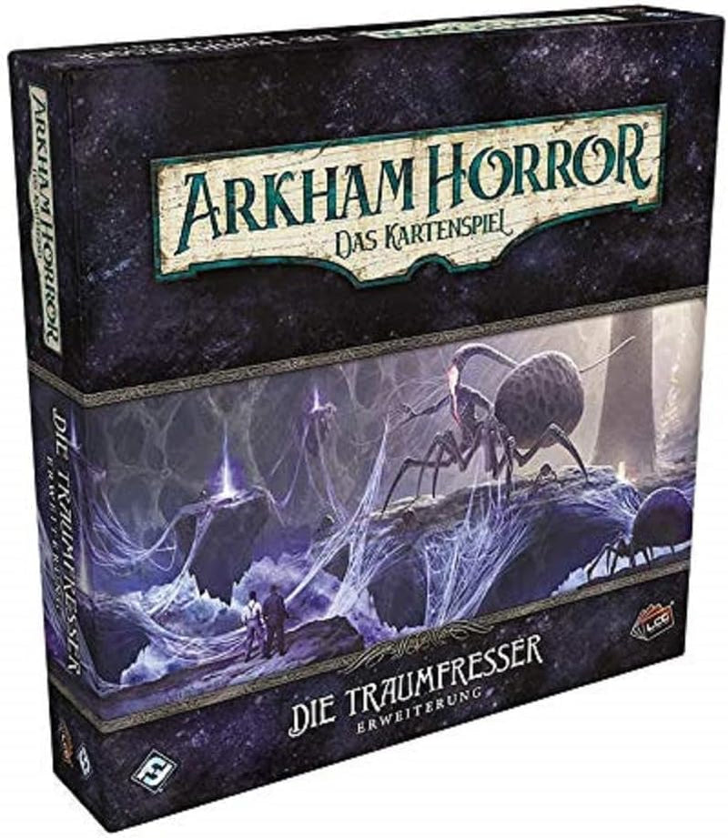Fantasy Flight Games, Arkham Horror: LCG, Gioco base, Gioco per esperti, Gioco di carte, 1-4 giocatori, Età 14+, 45+ minuti, Tedesco, Multicolor, Colorato