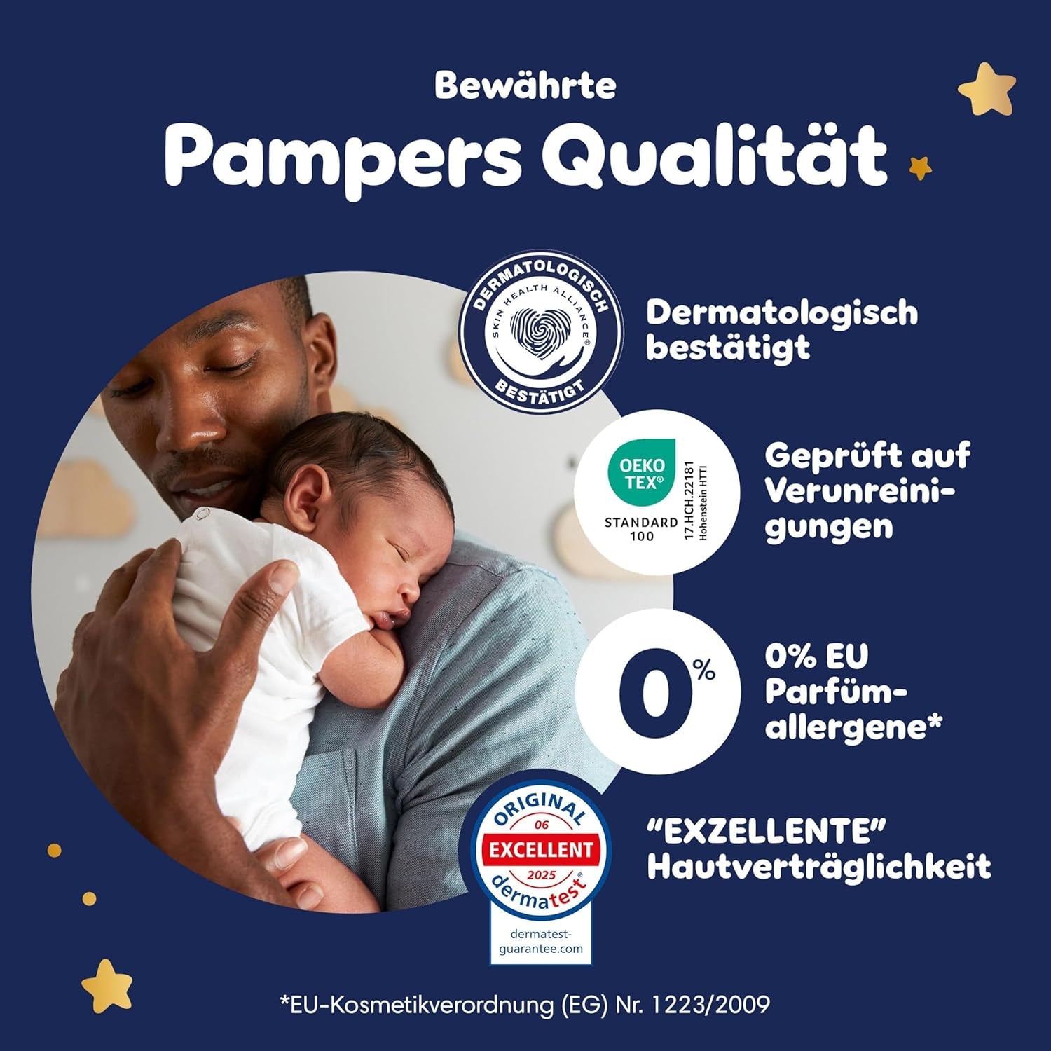 I pannolini Pampers Night Pants taglia 6, 138 pezzi, 13kg-19kg, forniscono una protezione extra per tutta la notte.