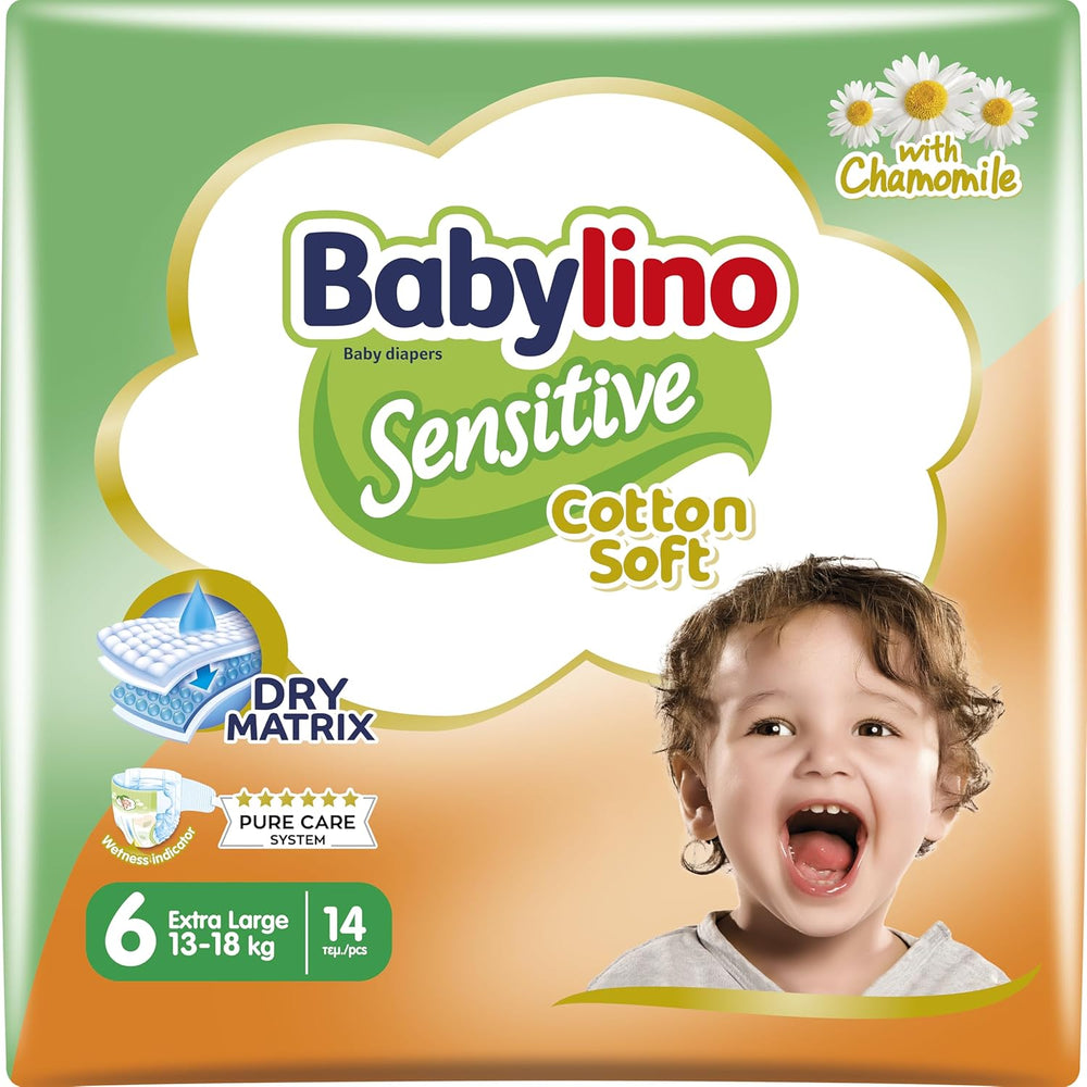 Pannolini per bambini Sensitive taglia 4, Maxi (8-13 kg), 20 pezzi
