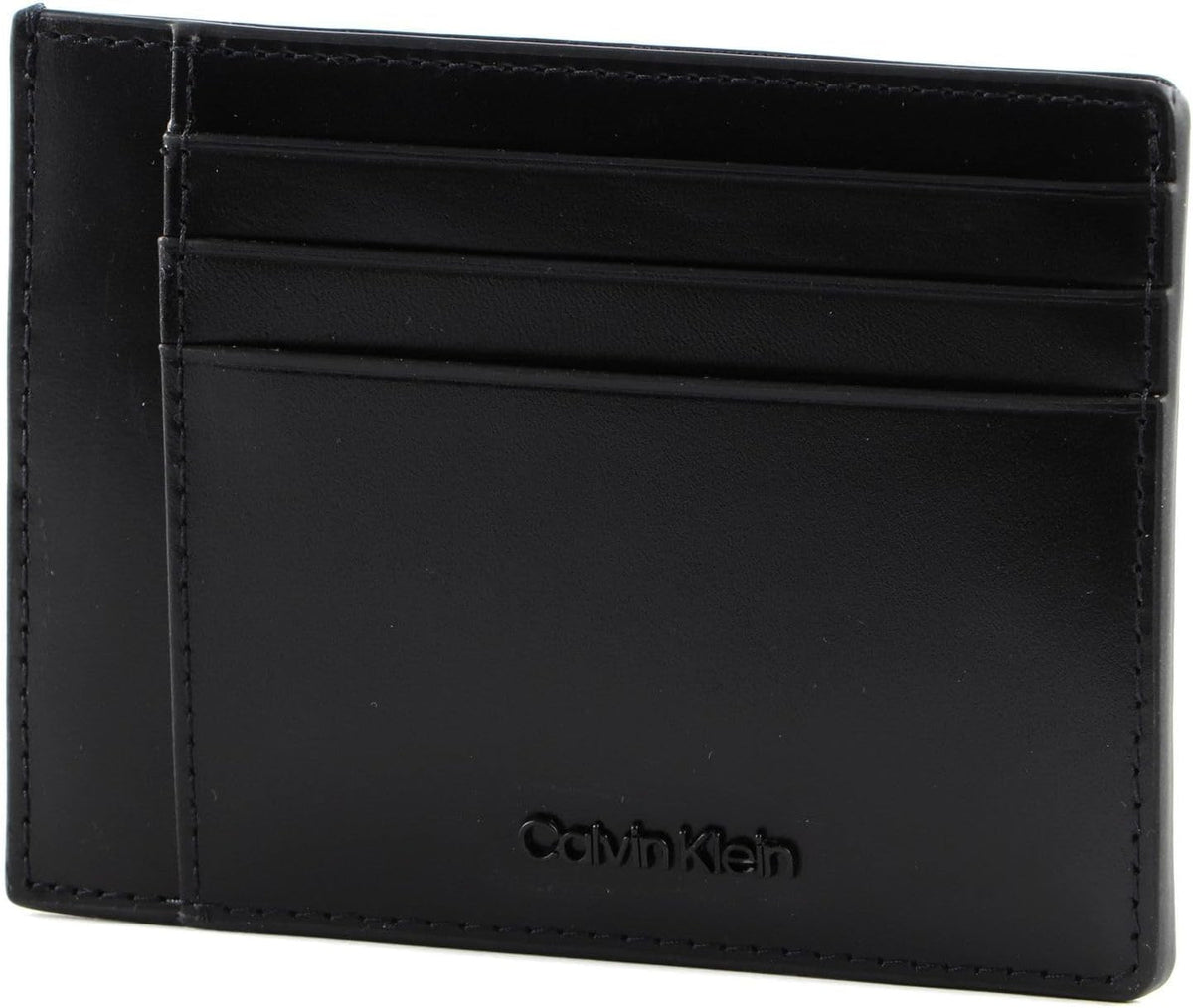 Calvin Klein CK MEDIAN ID CARDHOLDER Portofel pentru bărbați, negru (Ck Black), OS Portofel Barbati Naty Shop Titlu implicit