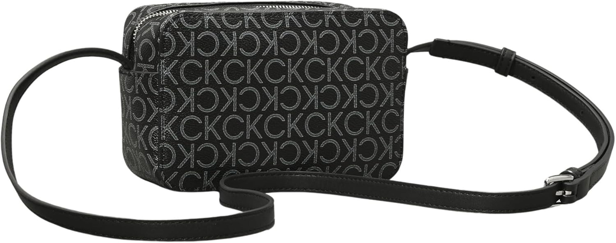 Calvin Klein damă geantă de umăr Ck Must Camera Bag Mono Klein, negru (Black Mono), mărime naturală Genti Femei Naty Shop