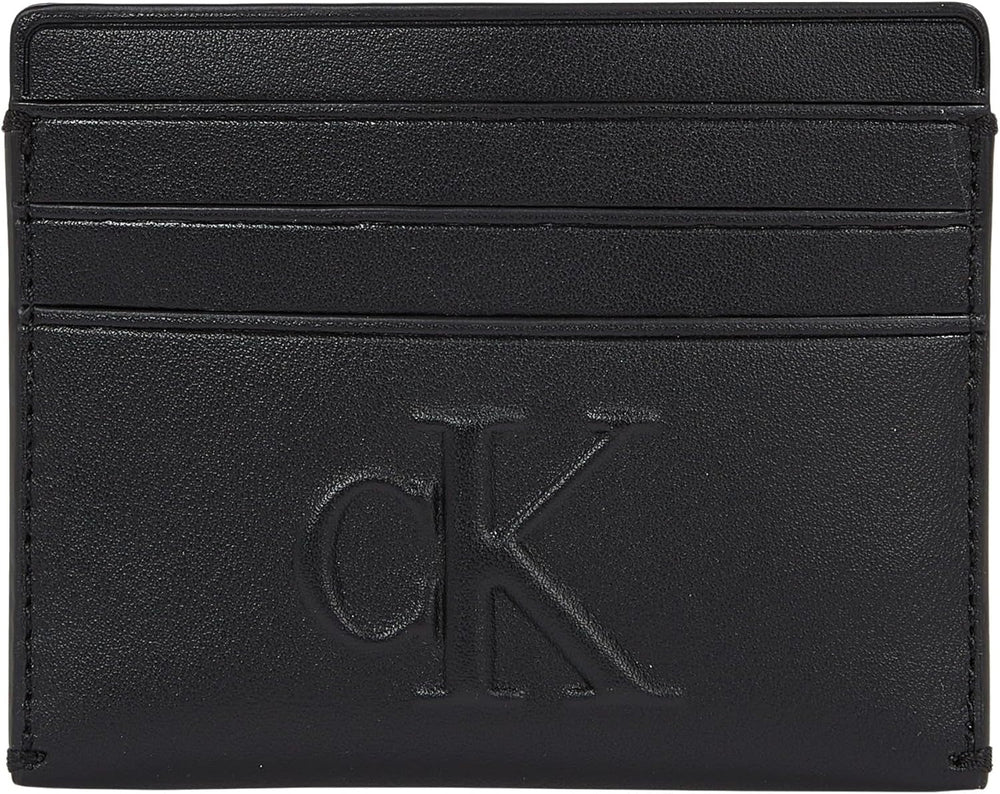 Calvin Klein Doamnelor Sculpted Cardcase 6cc Cardholder Portofel Femei Naty Shop Na Negru Os