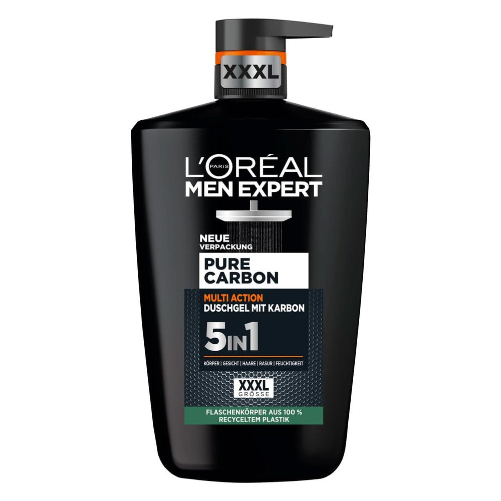 L'Oréal Men Expert XXXL 5In1 Gel doccia e shampoo per uomo, 1 litro Naty Shop Default Title