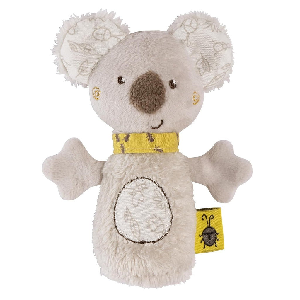 Fehn mini rattle otter - mini jucărie de prins pentru zornăit, pipăit și joacă cu un animal din țesătură moale și drăgălașă - un companion loial pentru bebeluși și copii mici cu vârsta de 0+ luni Jucarii Bebe Naty Shop Koala