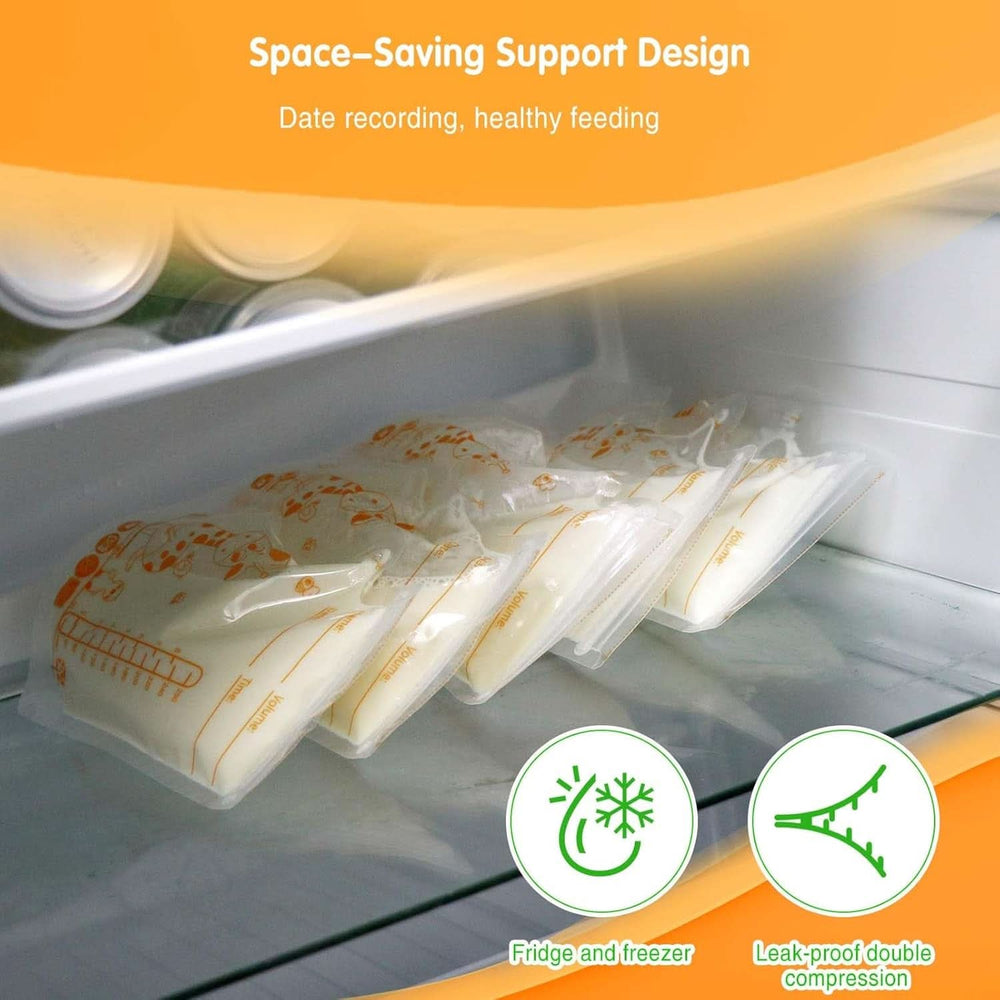 Vinabo 50 Stück Muttermilchbeutel, 250Ml Borsa per la conservazione del muttermilk senza Bpa, Milchbeutel Für Muttermilch Mit Ausgießer Für Das Stillen, Selbststehender, Kann Eingefroren Werden, Vorsterilisiert Accessori Alimentazione e Allattamento Baby Naty Shop