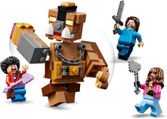 LEGO Minecraft Maniero nella foresta con ring da boxe - Set da gioco con zombi e Oberborst - Giocattolo da costruzione interattivo con attrezzatura e binari - Regalo per ragazzi e ragazze 10+ - 21272 Set da costruzione Besuche den LEGO-Store