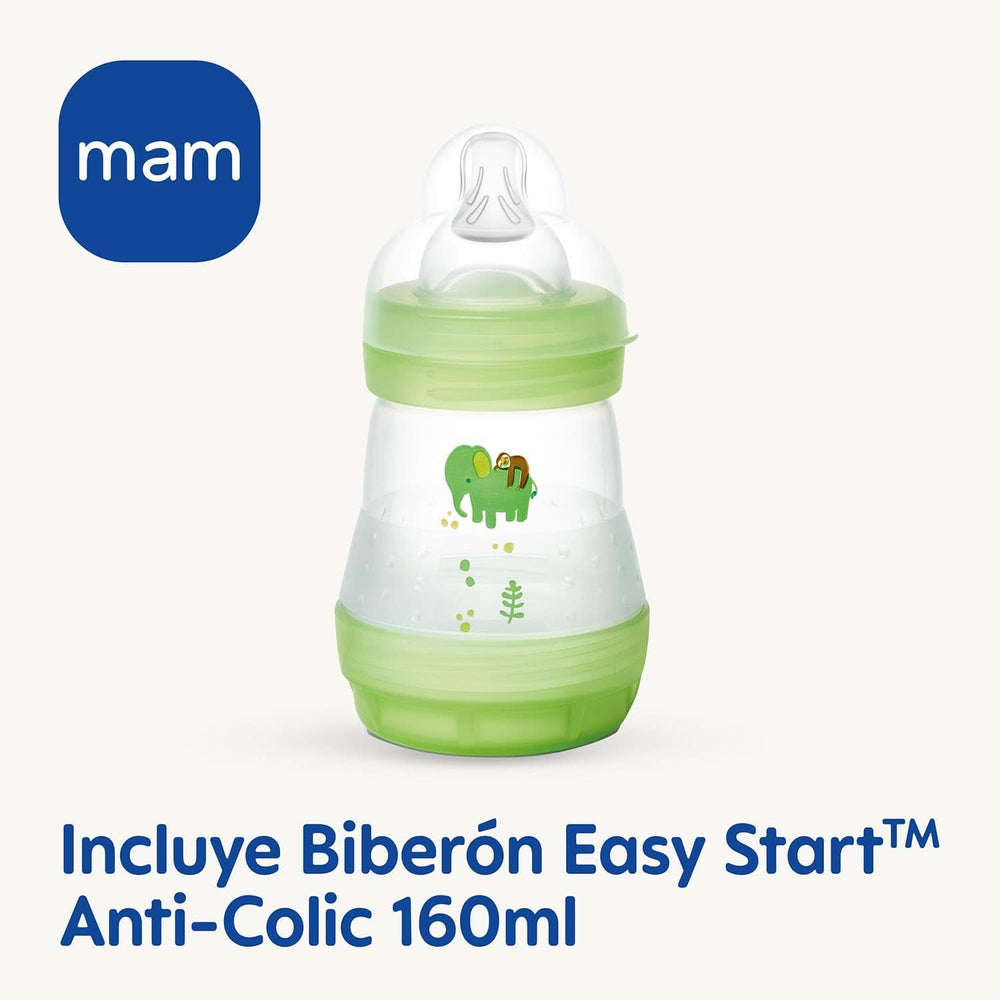 MAM Tiralatte manuale E102 - Tiralatte per latte materno, comodo ed efficiente Accessori Alimentazione e Allattamento Bebe Naty Shop