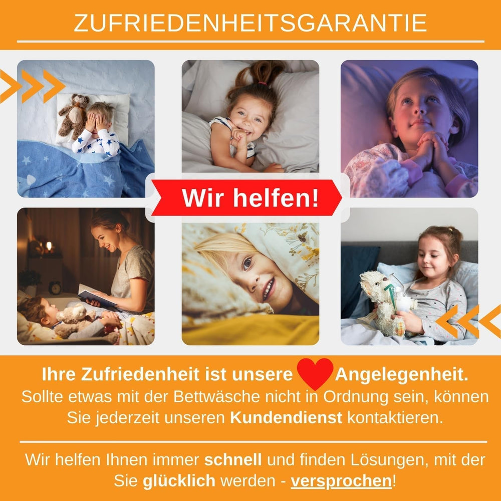 Aminata Kids Biancheria da letto per bambini, cotone Biancheria da letto - bambini Naty Shop