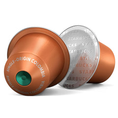 STARBUCKS Single-Origin Colombia by Nespresso, Mittlere Röstung, Kaffeekapseln 10 x 10 (100 Kapseln)