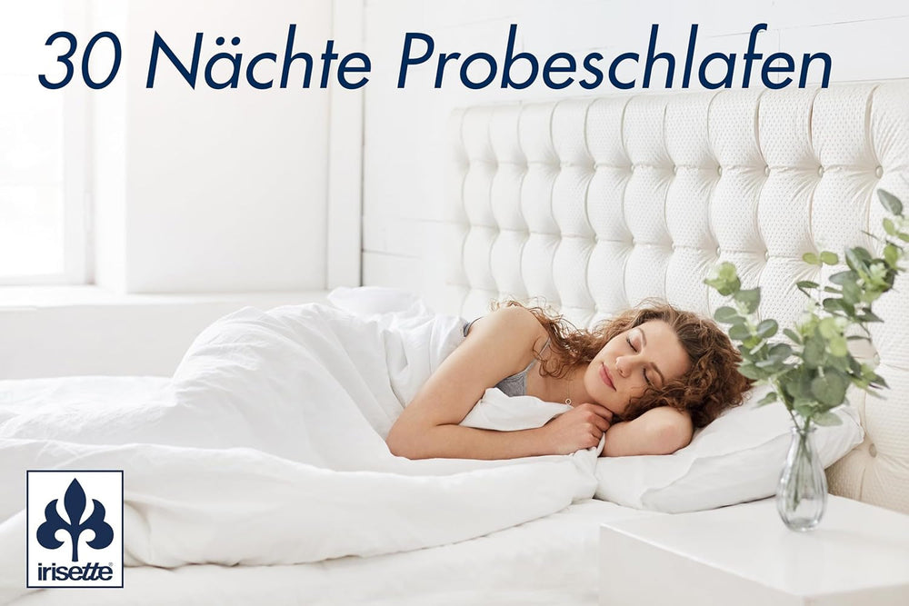 Irisette Edition Plapumă de vară - Made in Germany - Plapumă ușoară pentru vară cu capac din microfibră moale, 155 X 220 cm, certificat Ã-ko-Tex Plapumi si pilote Naty Shop