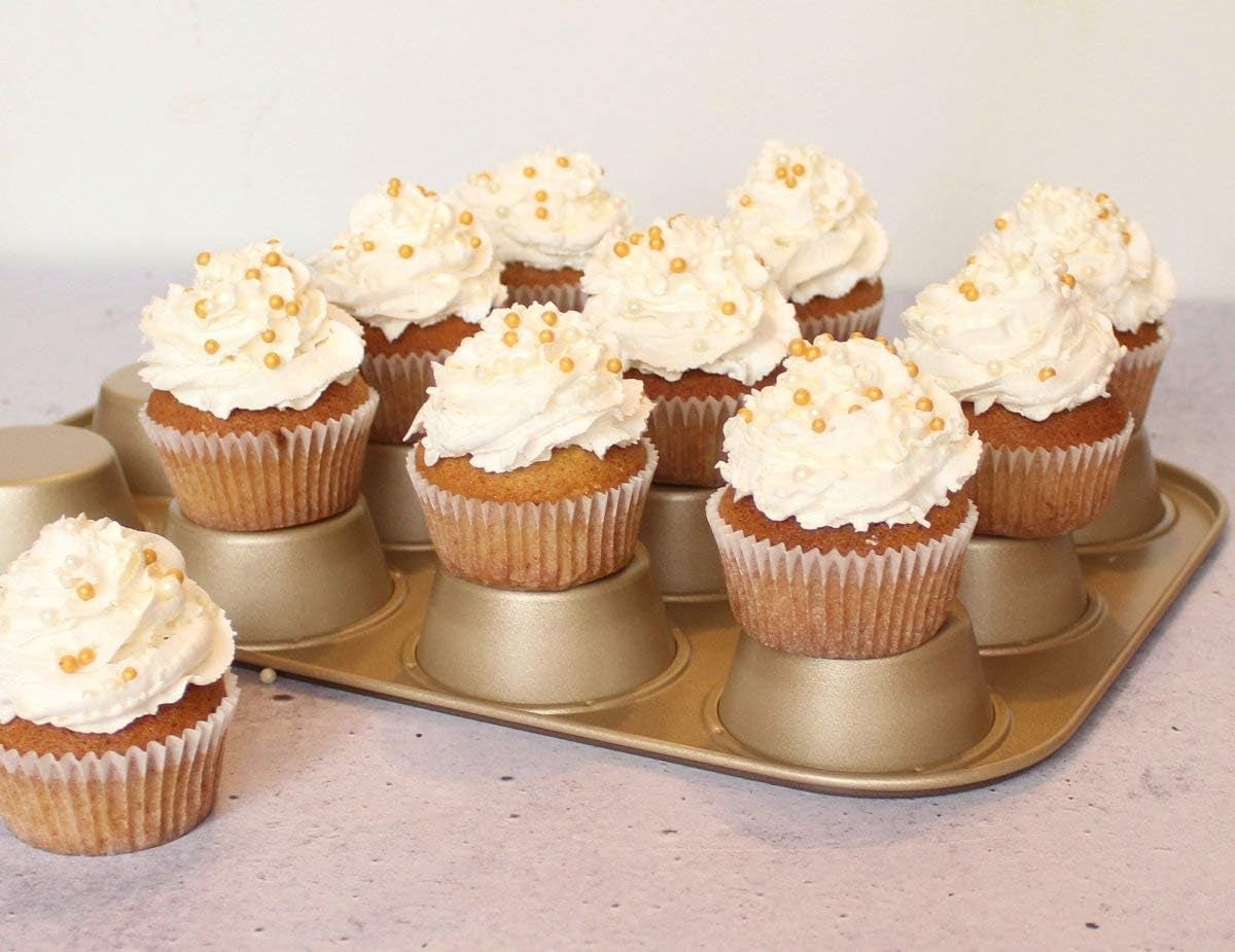 Zenker, stampo per muffin diametro Ø 7 cm, MOJAVE GOLD Stampi e teglie Naty Shop