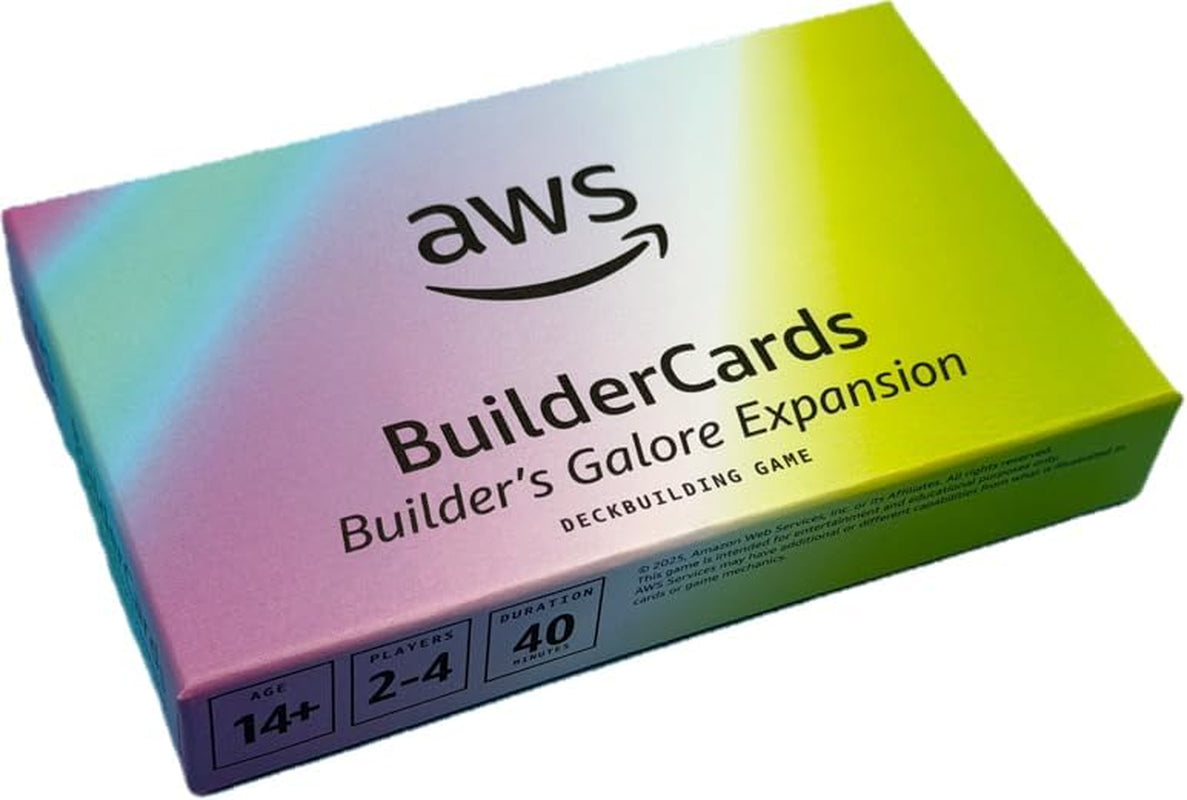 BuilderCards - Gioco di carte Cloud Architecture - Gioco base (inglese), bianco