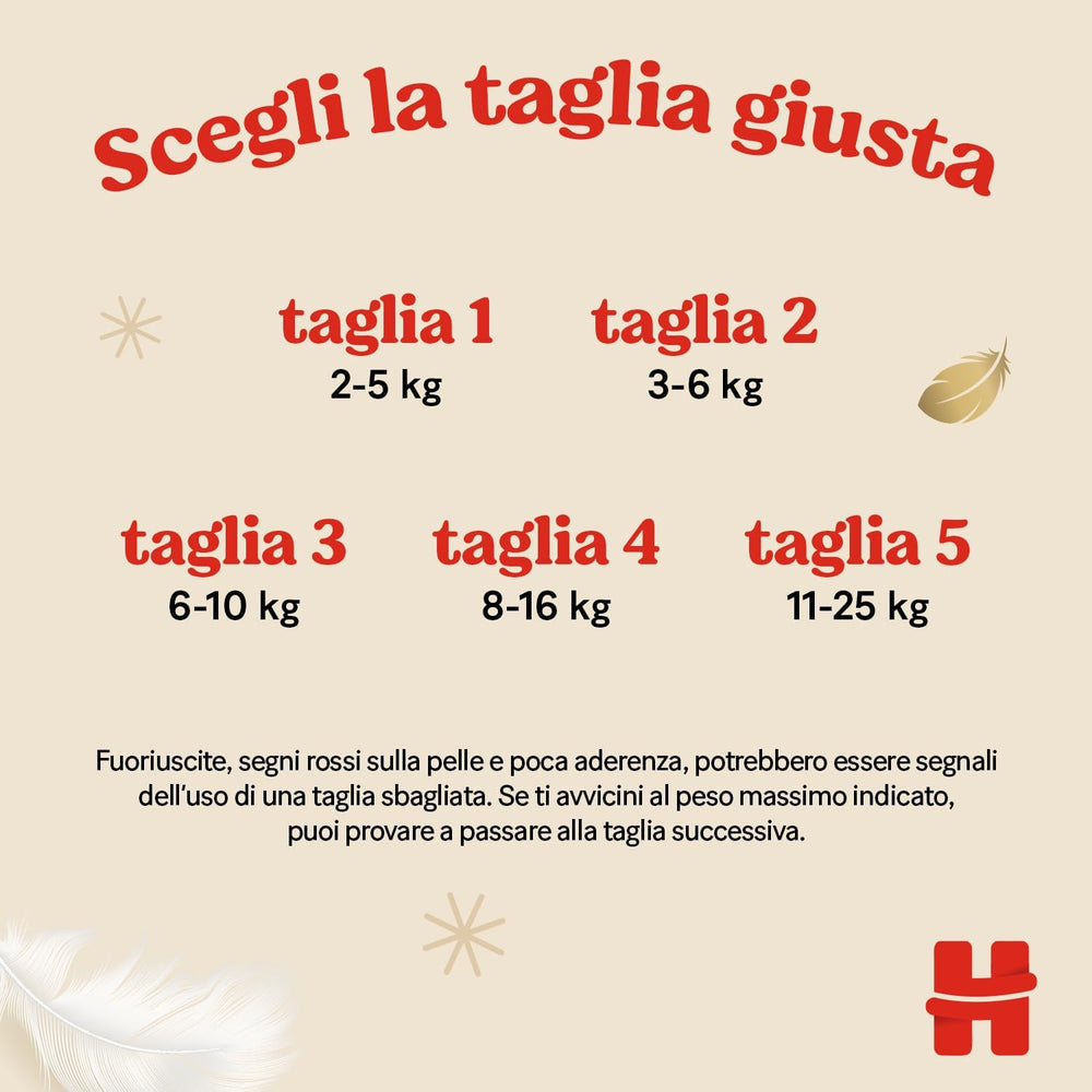 Pannolini Huggies Extra Care, taglia 3 (6-10 kg), 2 confezioni da 40 pannolini