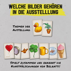 KOSMOS 683320 Belratti, Questa è arte o può essere questa la strada? Gioco di carte, gioco cooperativo di abbinamento di immagini, da 3 a 7 giocatori dagli 8 anni in su
