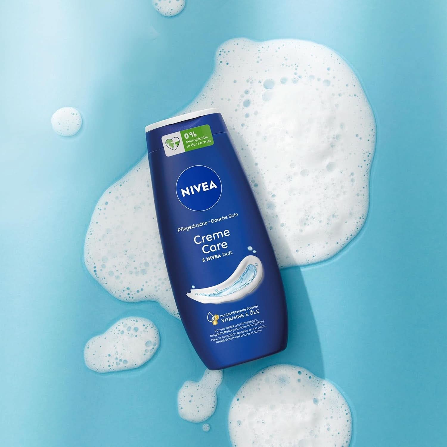 NIVEA Creme Care, gel de duș cu vitamine și uleiuri esențiale, 250 ml Duș și baie Naty Shop