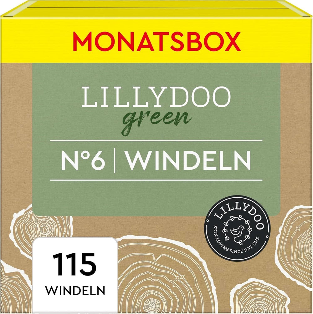 LILLYDOO Pannolini ecologici varie taglie Mamma e Bambino Naty Shop Taglia 6 (115)