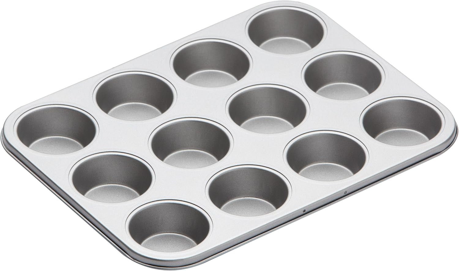 Teglia per muffin da cucina artigianale, coperchio antiaderente, contiene 12 muffin, 35 cm x 27 cm Naty Shop Teglie e vassoi da forno