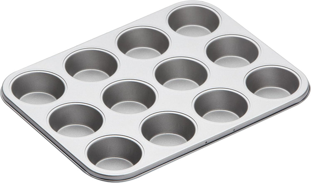 Teglia per muffin da cucina artigianale, coperchio antiaderente, contiene 12 muffin, 35 cm x 27 cm Naty Shop Teglie e vassoi da forno