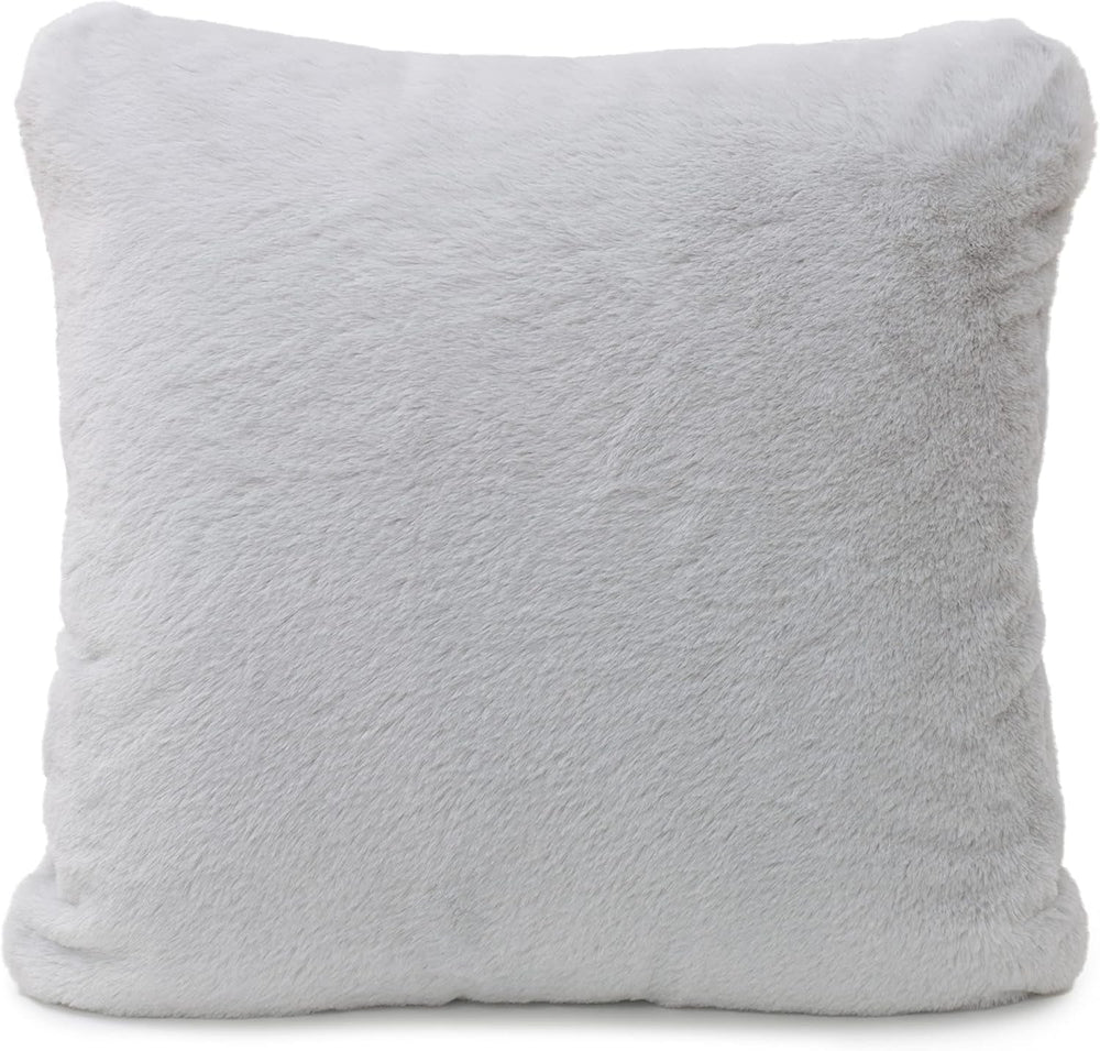 Gözze - Federa confortevole, Merino Feeling, 50X50 cm - Verde scuro Letti e coperte Besuche den Gözze-Store argento