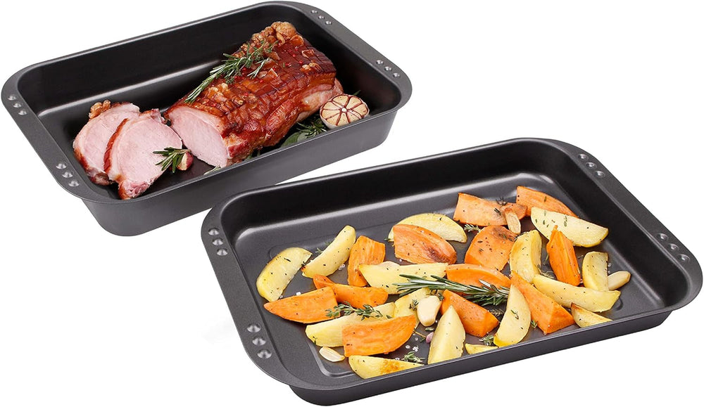 Chg Backform, ILAG Special 2-Schicht Antihaftbeschichtung, Sonstige, Jewells Ca. 28,5 X 23 X 4 Cm, 9878-41, Gioielli ca. 28,5 X 23,0 X 4,0 Cm Stampi e teglie per dolci Naty Shop Ofen-Set