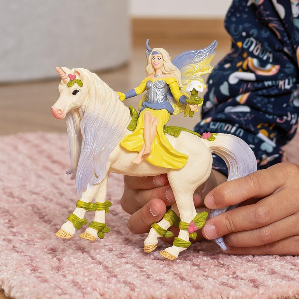 Schleich 70565 Sera cu unicorn înflorit, pentru copii cu vârsta cuprinsă între 5-12 ani, BAYALA - play figure Action figures Naty Shop