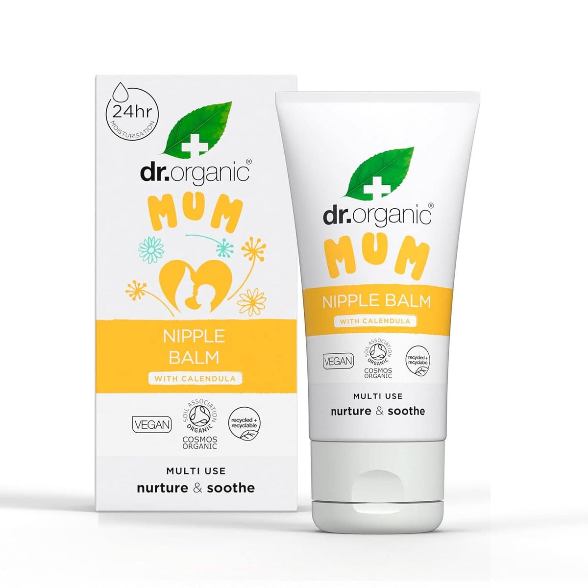 Dr Organic Balsamo per Capezzoli con Calendula, Lanolina, Sollievo Naturale, Per ferite e capezzoli screpolati, 30 ml Accessori Alimentazione e Allattamento Bebe Naty Shop