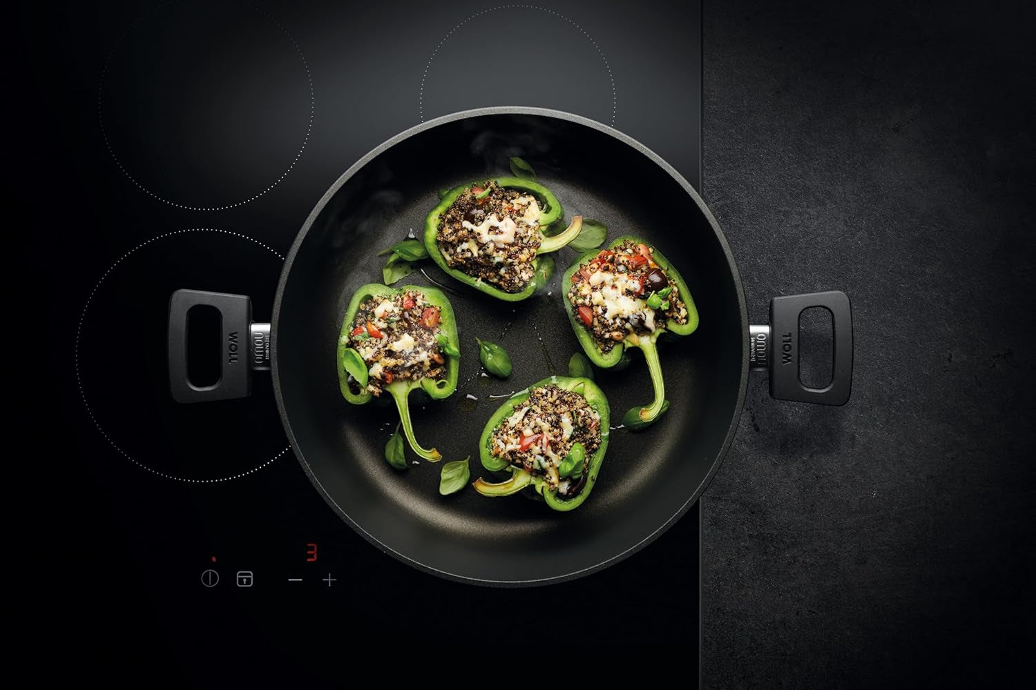 Woll Nowo Titanium Kasserole - Induktiv -, Ø 32 Cm, 8 Cm Hoch, 5.5 Liter, Mit 2 Seitengriffen - Geeignet Für Alle Herdarten Stampi e vassoi per la cottura Naty Shop