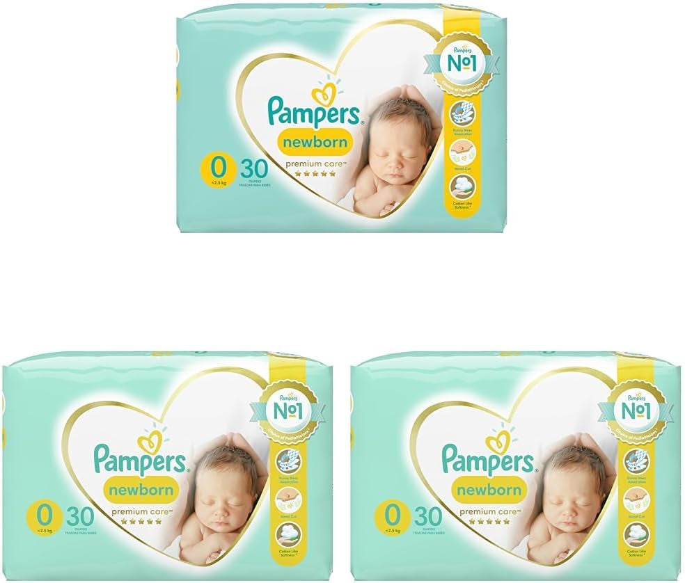 Pannolini Pampers Taglia 0 (<3 Coccole