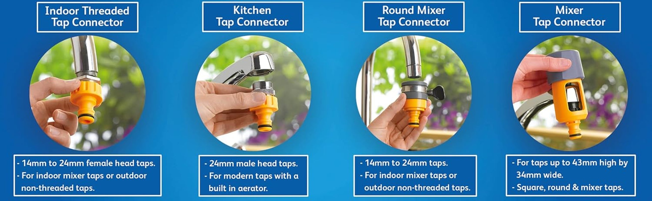 Conector para grifo mezclador, Nu este cazul